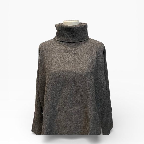 CUYANA Gray Turtleneck Sweater Size:XS/S - Picture 2 of 10